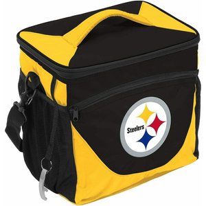24 Can Cooler Pittsburgh Steelers LOGO Brands 625-63